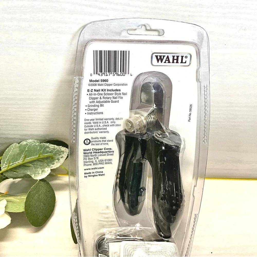 WAHL EZ Nail Clippers Rechargeable